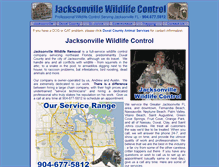 Tablet Screenshot of jacksonville-animalcontrol.com